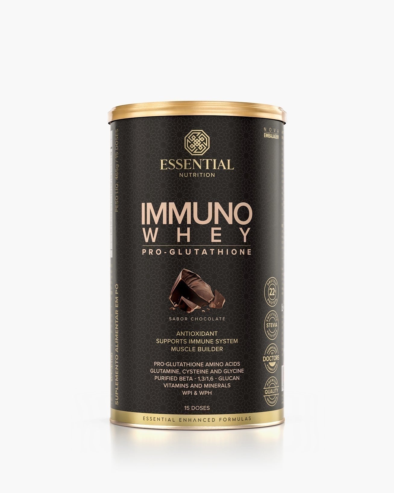 Immuno Whey Chocolate Lata | 15 doses