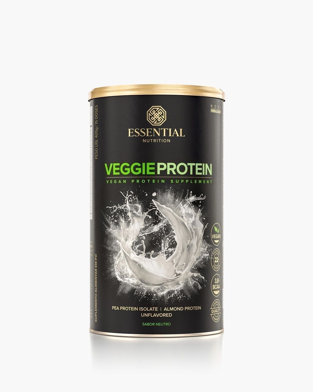 Veggie Protein Neutro Lata | 15 doses