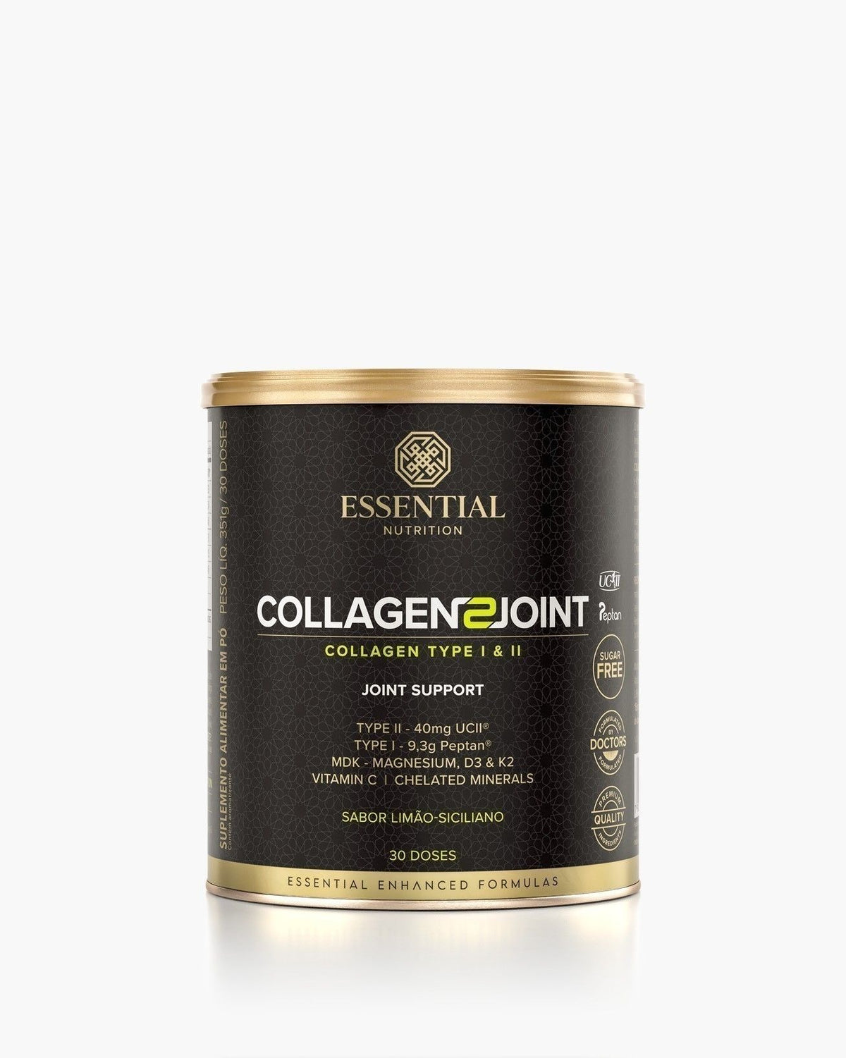 Collagen 2 Joint Limão-siciliano Lata 351g | 30 doses